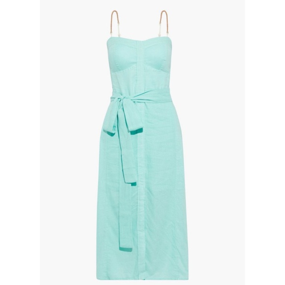 Vix Paula Hermanny Nidia aqua dress